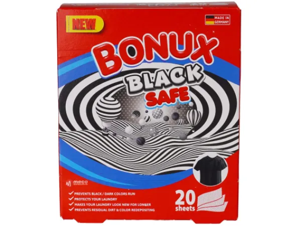 Servetele antitransfer culoare Bonux Black Safe 20 bucati