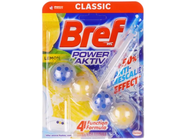 Odorizant WC Bref WC Power Aktiv 50g Lemon