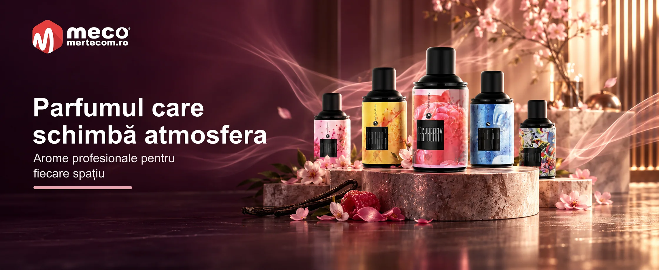 Banner carousel meco odorizante