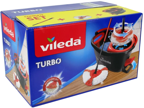Mop rotativ Vileda Turbo EasyWring&Clean