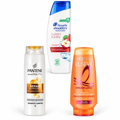 Șampon și balsam de păr