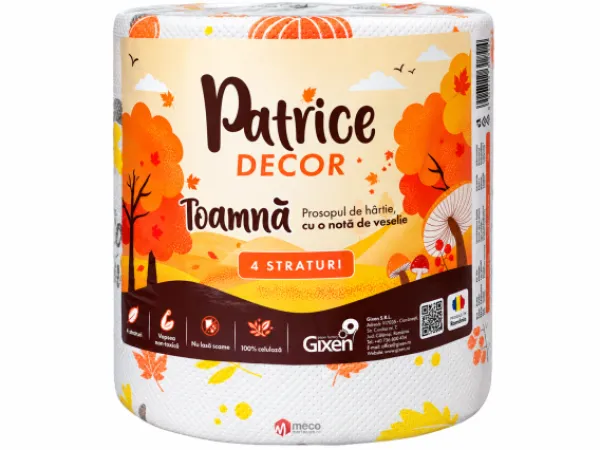 Prosop de hartie Patrice 4 str.550g Decor de Toamna