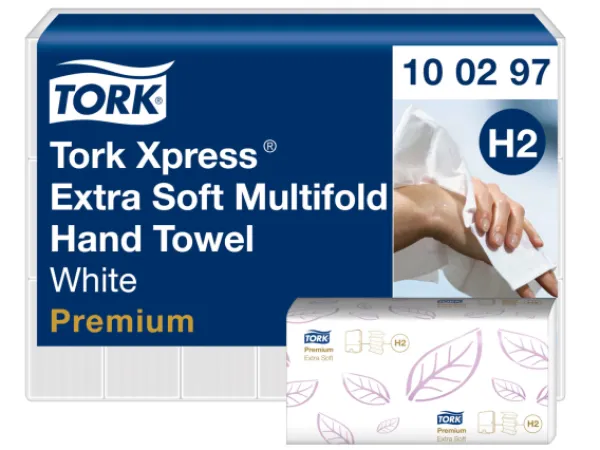 Prosop hartie z Tork 100297 alb 21x34cm 2straturi 100bucati