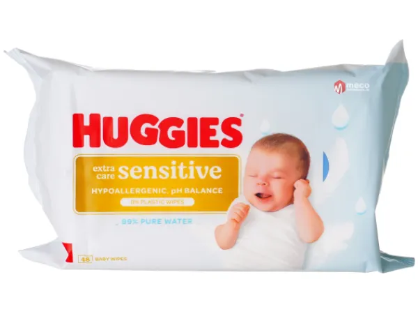Servetele umede Huggies Extra Care Sensitive 56buc