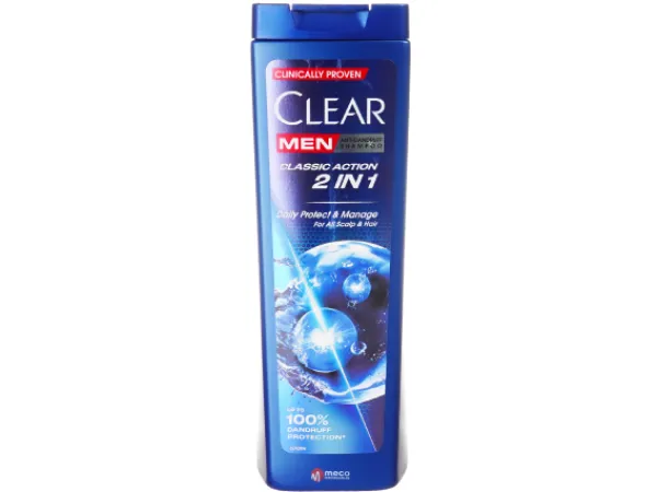 Sampon Clear Men 2in1 360ml Classic Action
