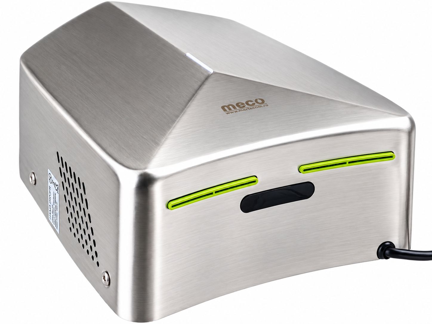 Uscator maini inox satinat Meco 1600W HD15C - imagine 2