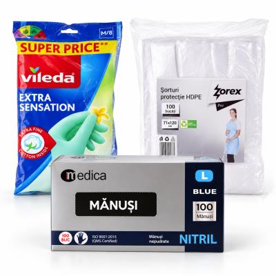 Mănuși și echipament de protecție