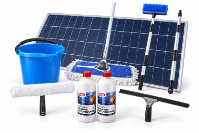 Produse pentru curățarea panourilor fotovoltaice 