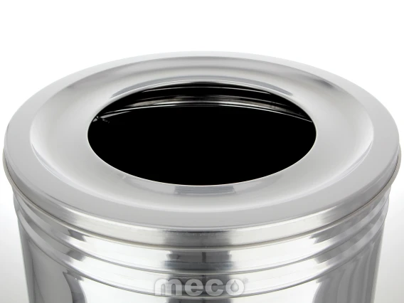 Cos gunoi inox lucios deschis Meco 70litri Q37 H70cm