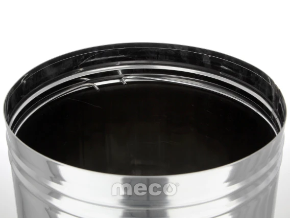 Cos gunoi inox lucios deschis Meco 70litri Q37 H70cm