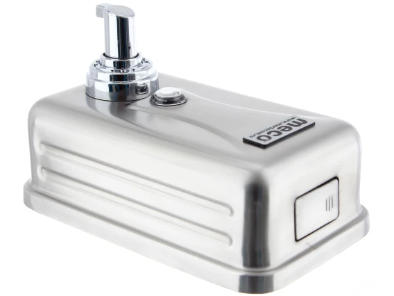 Dozator inox satin săpun spumă Meco 1,1litri