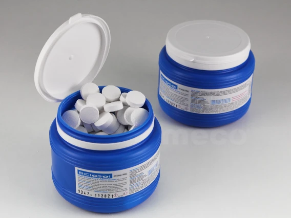 Dezinfectant efervescent Cloramina Biclosol 200 tablete