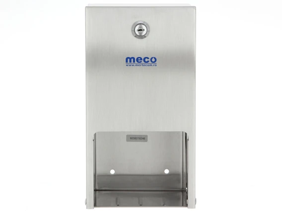 Dispenser inox hârtie igienică dublu Meco HP210