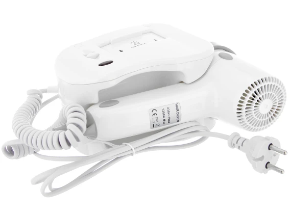 Uscător păr hotelier cu priză Meco HD120A 1200W