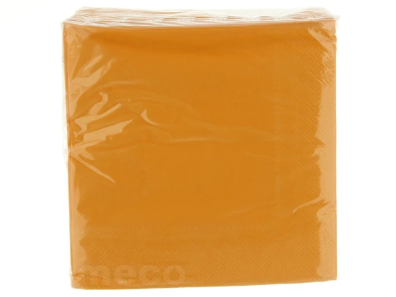 Servetele masa colorate Alia 33x33cm 3str 100buc (Crem)