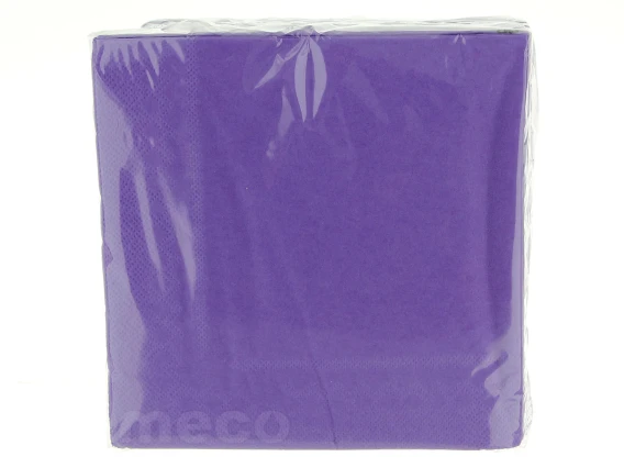 Servetele masa colorate Alia 33x33cm 3str 100buc (Crem)