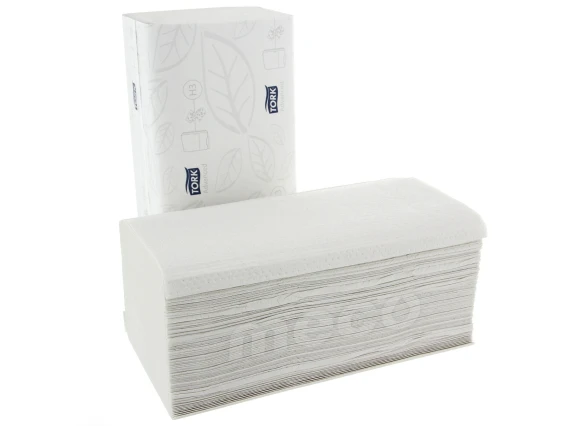 Prosoape pliate V Tork 290184 alb 23x23cm 2straturi 200bucati
