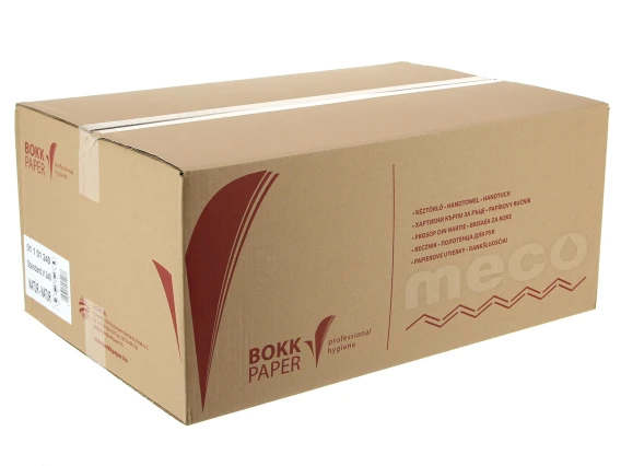 Prosop pliat in V natur Bokk 21x25cm 1strat 240bucati