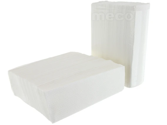 Prosop pliat in Z extra-alb Monte-Bianco 22x21cm 2straturi 200bucati