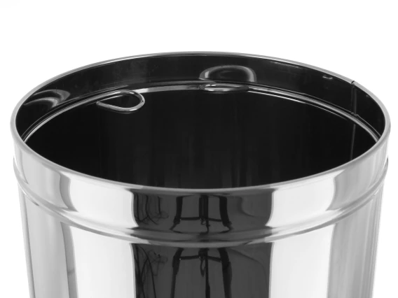 Cos gunoi Easy Swing 20 litri inox lucios h-47 cm