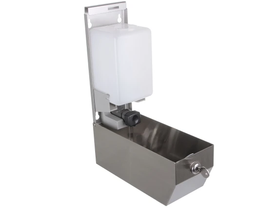 Dozator săpun inox Meco TW614 1litru antivandalism