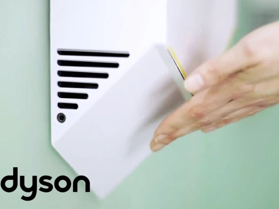 Uscător mâini Dyson Airblade HU02 1600W Alb
