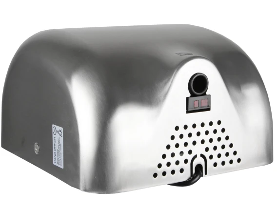 Uscător mâini inox satinat Jet Meco 1800W HDS08