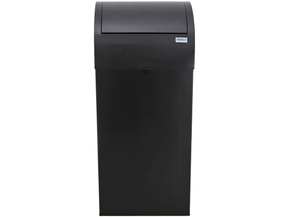 Cos metalic negru Meco Cati 80 litri H-80cm