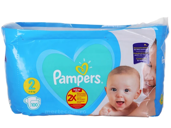 Pampers active baby numarul 2 100 bucati