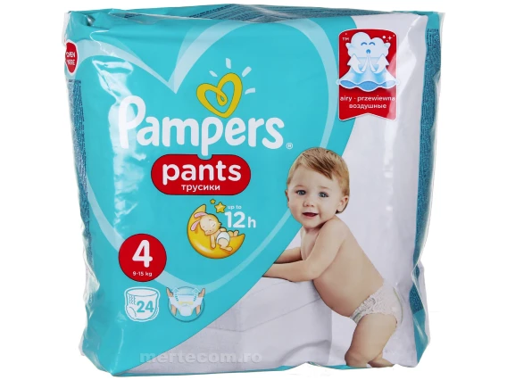Pampers pants numarul 4 24 bucati