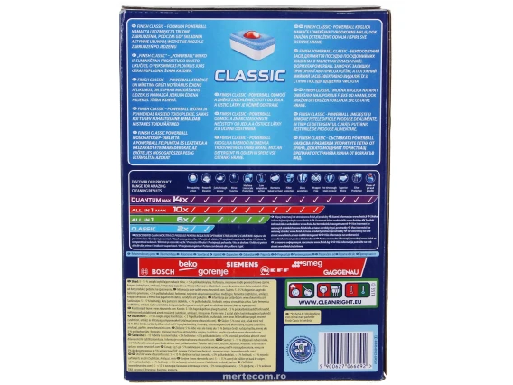Detergent vase pentru masina de spalat Finish 100tablete