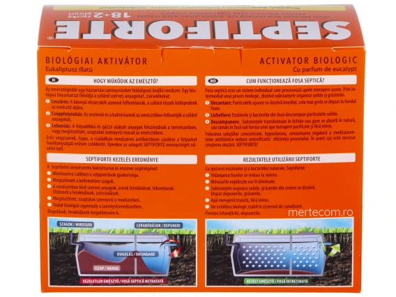 Bioactivator fose septice Septiforte 20plicuri